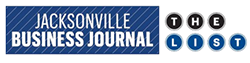 Jacksonville Business Journal The List logo Jacksonville Business Journal The List logo