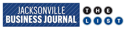 Jacksonville Business Journal the list logo
