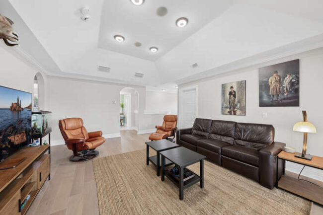 Media room. 23 Corona Rd.