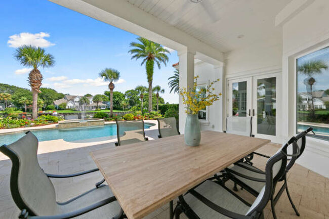 23 Corona Rd. Rear Lanai view