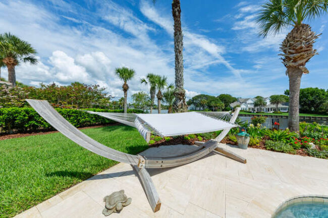 Lagoon & pool deck view - 23 Corona Rd.