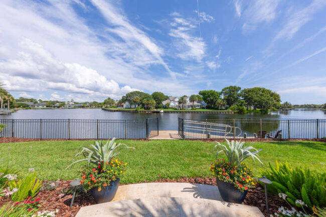 Lagoon & dock view - 23 Corona Rd.