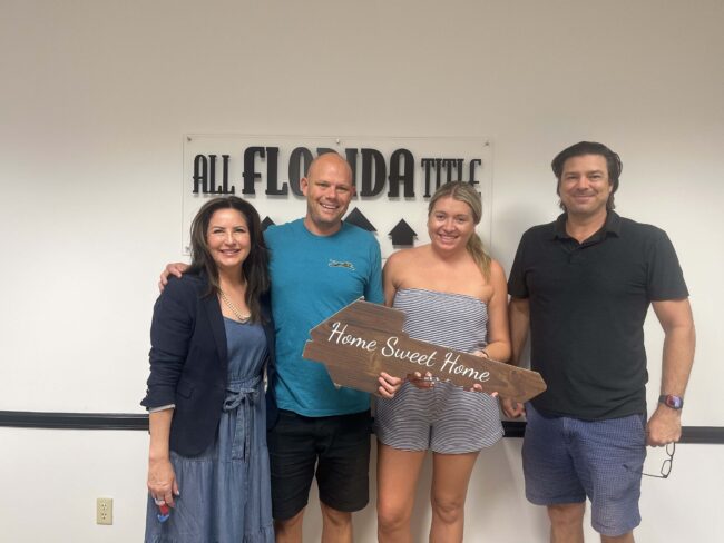 Congratulations to Jessica & Dylan Mullaney on their new home in Indian Springs, Intracoastal West!